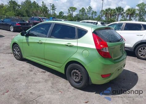 2014 Hyundai Accent Gs from USA, damaged, VIN KMHCT5AE3EU177309